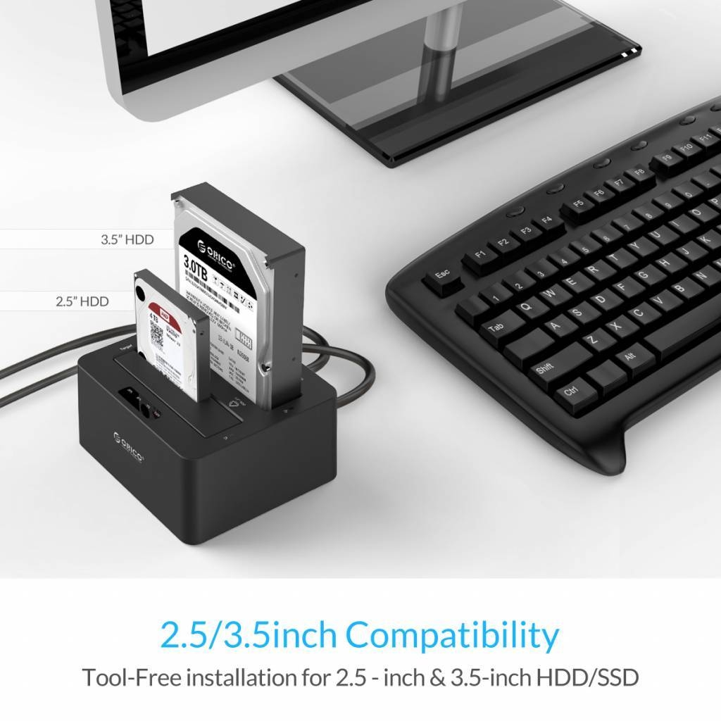 Achetez en gros Dock De Disque Dur Externe Usb 3.1 à Sata à Une Seule Baie  De 6 To Pour Disque Dur De 2,5/3,5 Pouces Chine et Dock Hdd à 20 USD