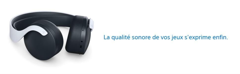 Casque-micro sans fil pulse Sony pour Playstation 5 - Electroniger