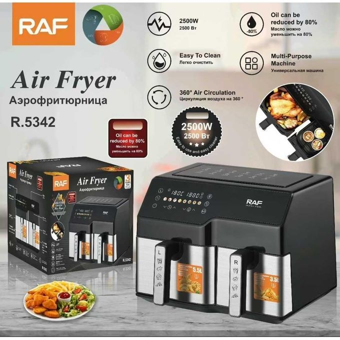 RAF Double Door Air Fryer, Oven And Dehydrator | Jumia Nigeria