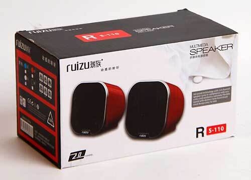 Haut-parleurs d'ordinateur Ruizu RS-110 2.0 authentiques