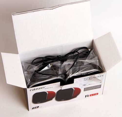 Haut-parleurs d'ordinateur Ruizu RS-110 2.0 authentiques