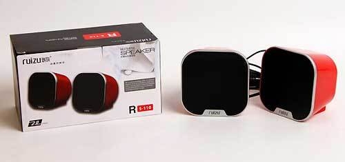 Haut-parleurs d'ordinateur Ruizu RS-110 2.0 authentiques