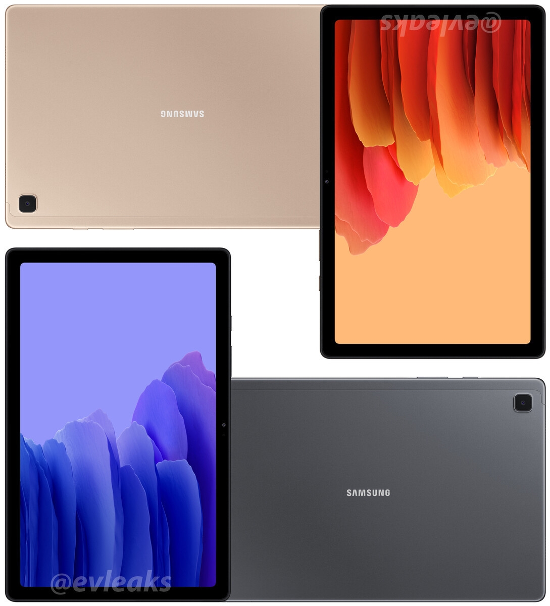 Samsung Galaxy Tab A7 (2020): Official renders of cheap 10.4-inch tablet  leaked - NotebookCheck.net News