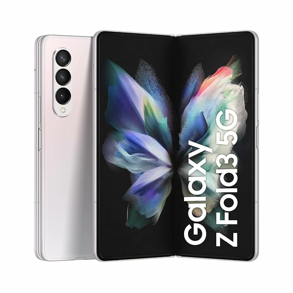 Samsung Galaxy Z Fold3 5G (Phantom Silver, 12GB RAM, 256GB Storage) with No  Cost EMI/Additional Exchange Offers : Amazon.in: Electronics