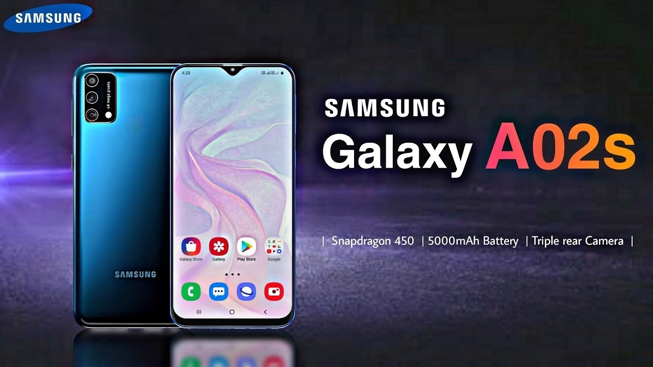 Samsung Galaxy A02s - Samsung A02s - Specifications Launch Date And Price -  YouTube