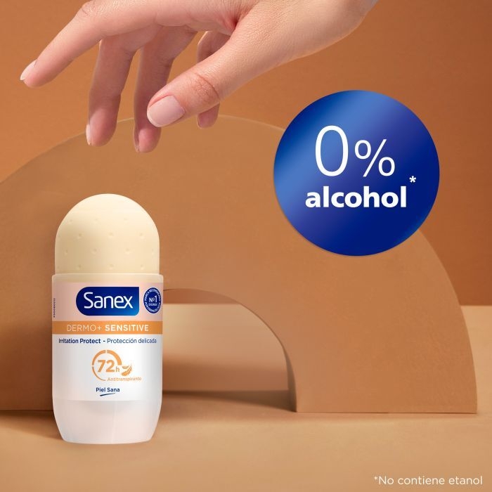 Sanex Déodorant Roll On Dermo+ Sensitive 72h Antitranspirant | Parfumeries  Primor