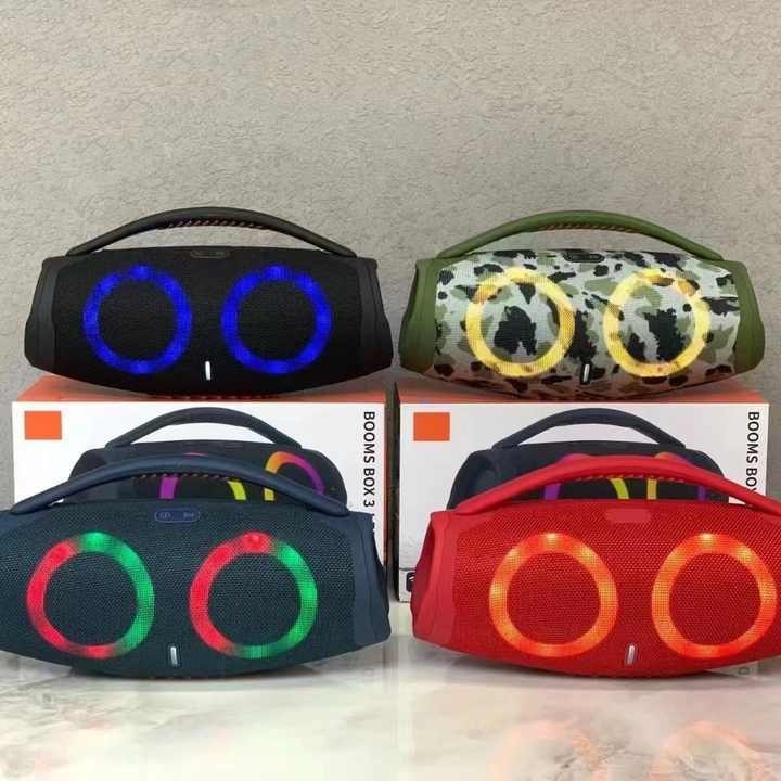 Enceinte portable BOX3 MINI RGB sans fil Bluetooth 5.2, colorée, étanche IPX4, avec subwoofer, pour extérieur, lecteur de musique, cadeau