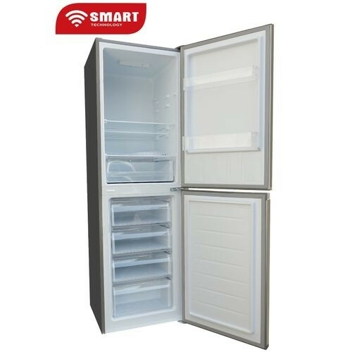 SMART TECHNOLOGY Réfrigérateur Combiné - STCB-304M- 254L - Inox - G...