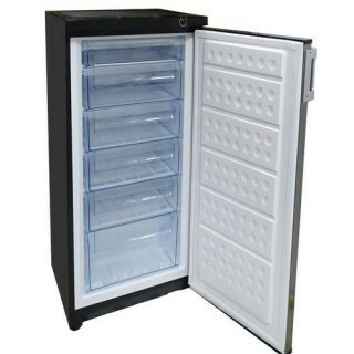 SMART TECHNOLOGY Congélateur Vertical 6 Tiroirs- STCD-236 - 152 L - Gris