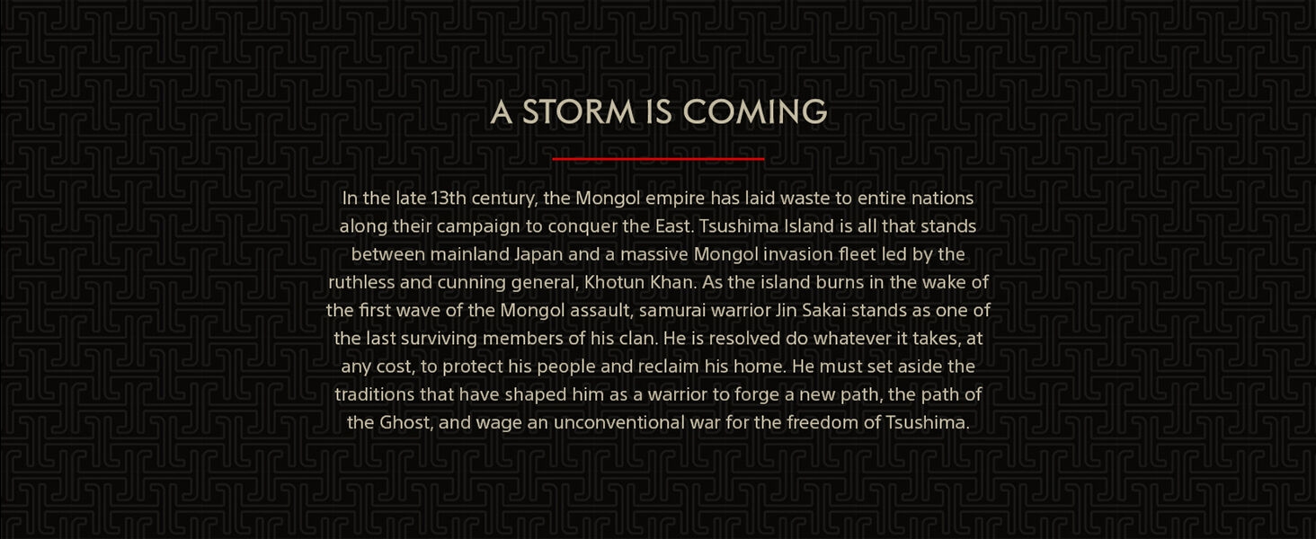 Ghost of Tsushima, PS4