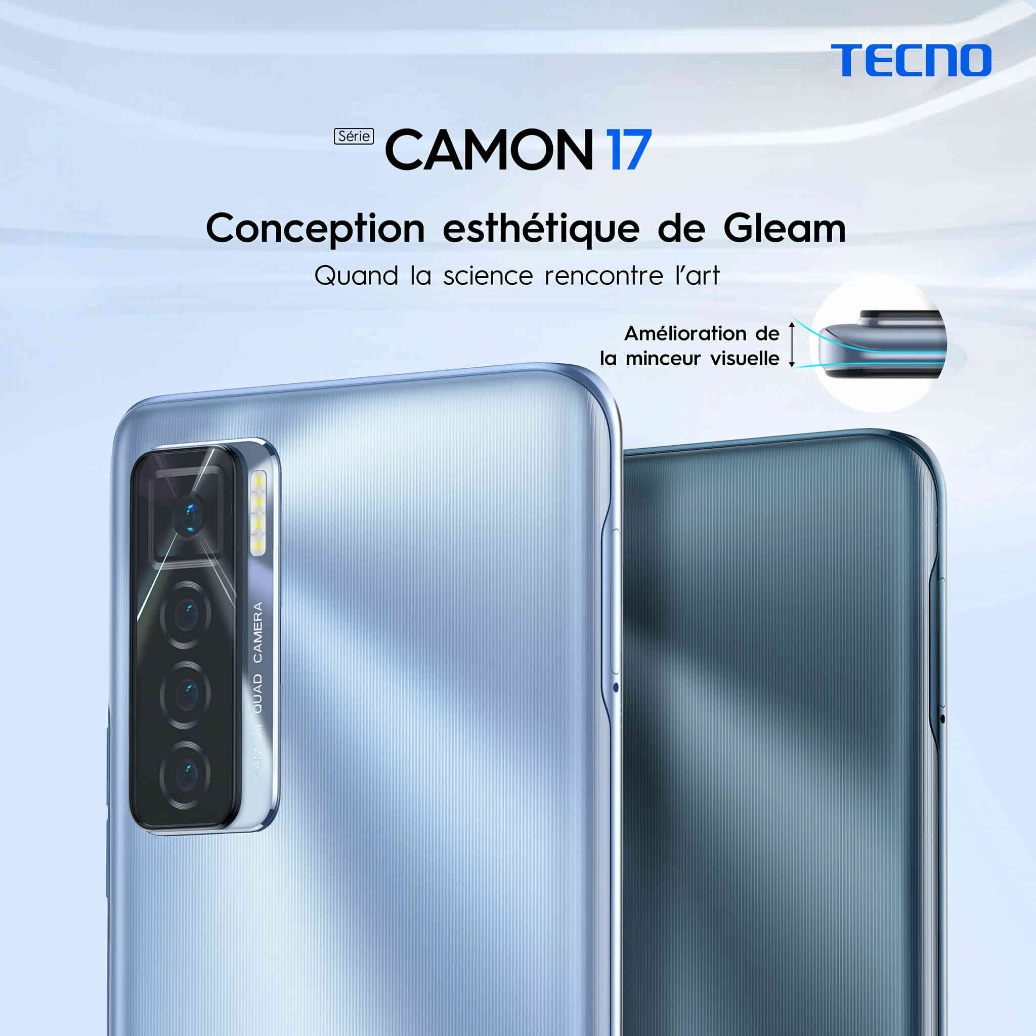 Tecno Mobile : Grand lancement du Camon 17, Un téléphone fait pour vous démarquer avec une incroyable CAMERA AVANT de 48 MP - Life Magazine