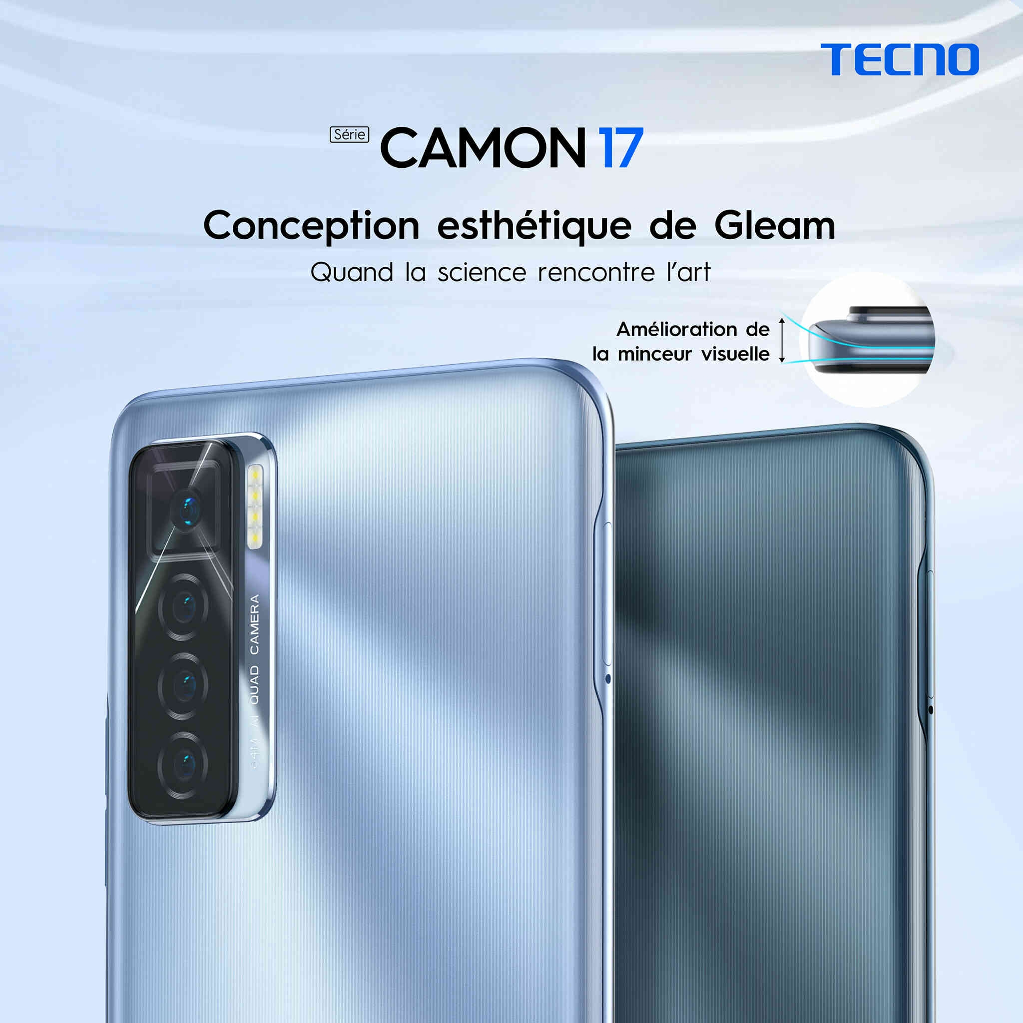 Tecno Mobile : Grand lancement du Camon 17, Un téléphone fait pour vous  démarquer avec une incroyable CAMERA AVANT de 48 MP - Life Magazine