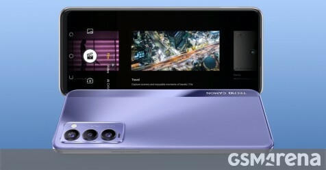 Tecno Camon 18P dispose également d'un écran 120Hz et d'une puce Helio G96, le Camon 18 parie sur 90Hz