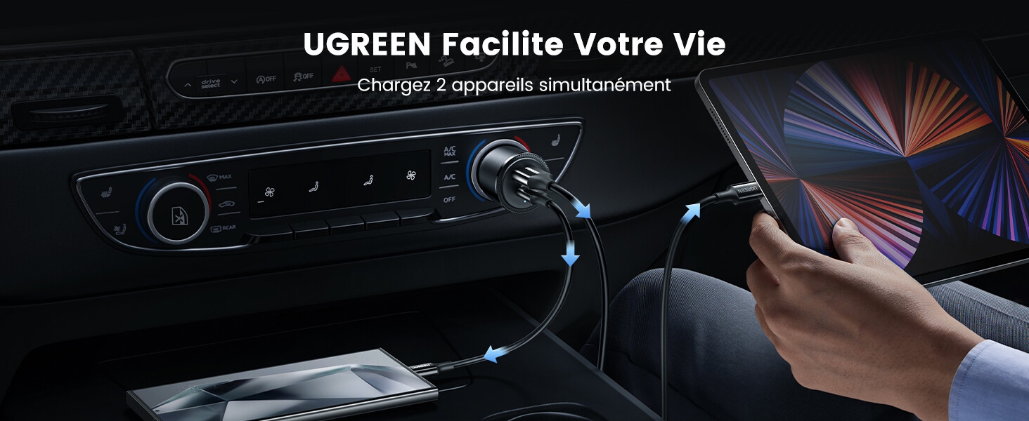 chargeur allume  usb c