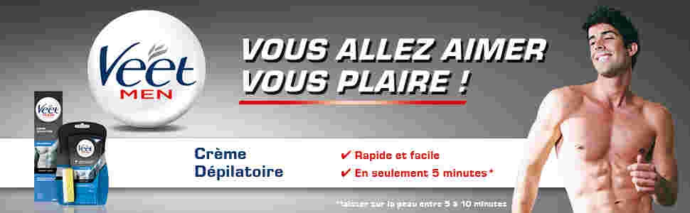 Veet Men Enthaarungscreme für Herren