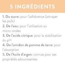 Nos 5 ingrédients