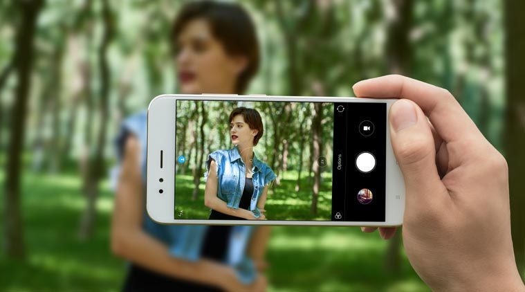 Image result for Xiaomi mi A1 selfie