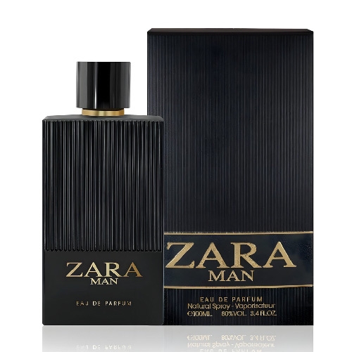 Eau de Parfum Fragrance World, Zara Man, Homme 100 ml