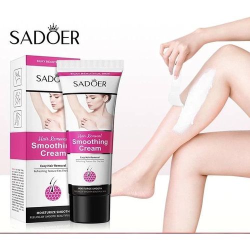 2 Crèmes Dépilatoire Adoucissante pour Peau Lisse