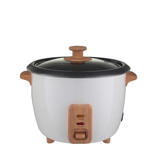 Cuiseur De Riz - NAS-RC2,8WM - 2.8L/Couvercle En Verre/1000W/Blanc-Bois/4Pcs/Ct/Indicateur Lum.