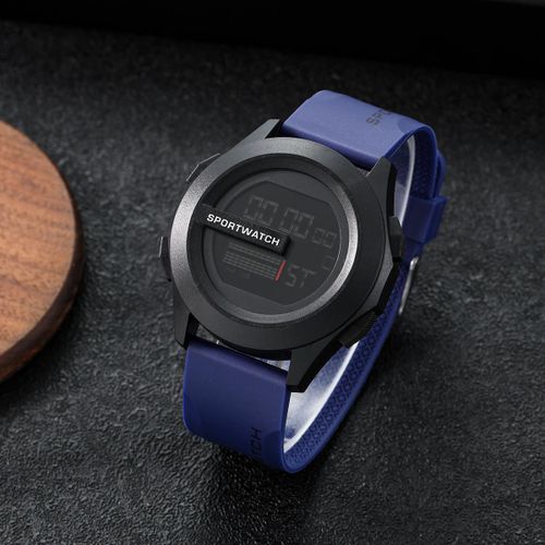 Montre multifonctionnelle étanche, tendance et technologique, montre électronique sportive lumineuse