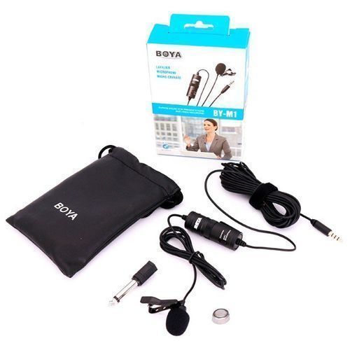 Micro Cravate Pour Camera - BOYA BY-M1 - Noir