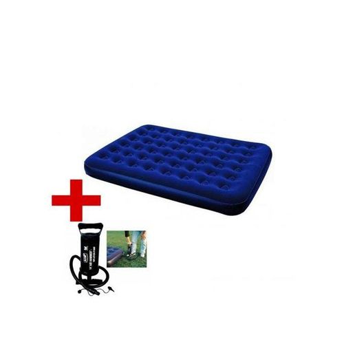 Matelas Gonflable pour Camping Et Randonnée - 2 Places + Pompe Offerte