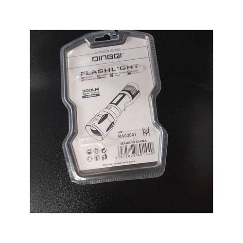 Petite lampe de poche terne, zoom réglable, 300 milliampères, rechargeable, excellente qualité