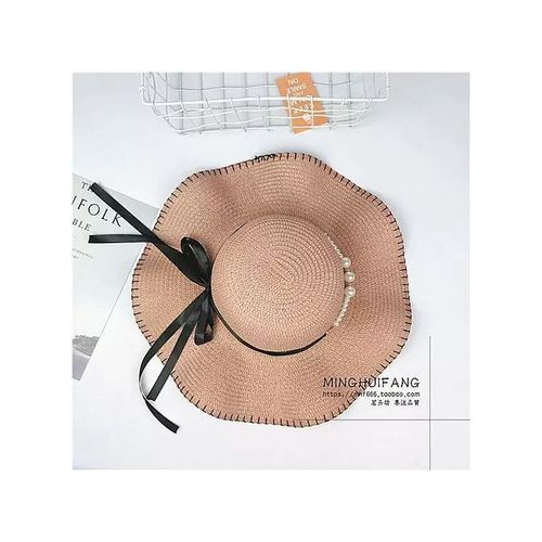 Chapeau De Soleil Et De Plage-Marron