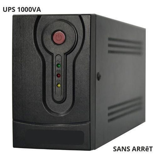 Onduleur 1000VA (Offline UPS) - Batterie de Secours Haute Performance - Régulateur de Tension Intégré - Protection Contre les Coupures pour Ordinateur, Routeur, CCTV et Smart Devices
