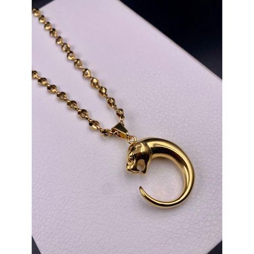 Gm Chaine Grain De Café Avec Medaille Tigreor Plaquer