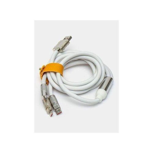 Câble De Charge Rapide De Type C, Micro USB, Compatible IPhone, Samsung, Huawei, Xiaomi, Chargeur De Téléphone, 120 W, 6A, 3 En 1
