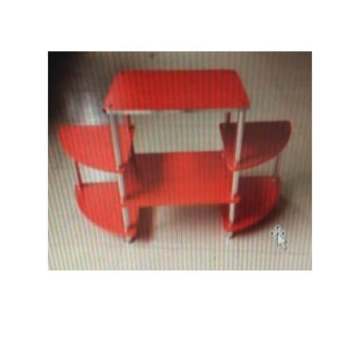 Meuble Table En Bois - Rouge