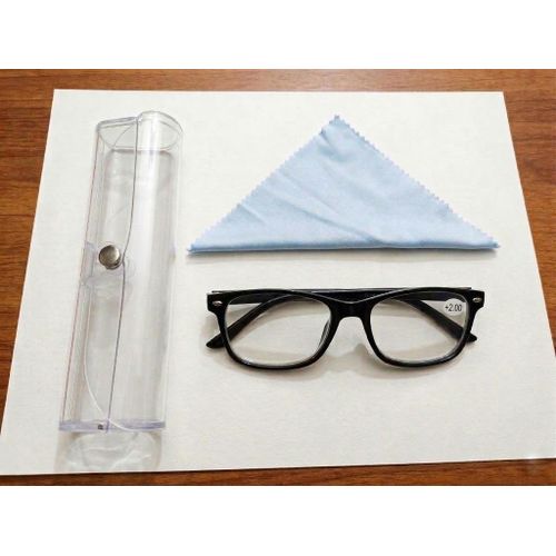 Lunettes de Lecture +2.00 avec étui, Confort & Élégance – Vision Nette au Quotidien