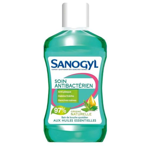 Bain De Bouche Quotidien SANOGYL Aux Huiles essentielles 500ml Importé De France