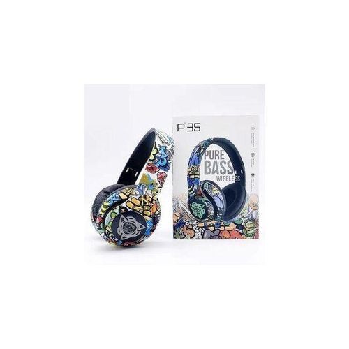 P35 - Casque Bluetooth Audio Sans Fil Pliable
