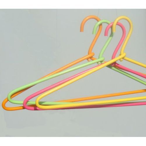 Ceintre En Métal Plastifiée Lot De 10 Ceintres - BLEU