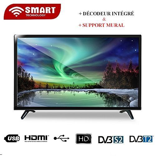 Télévision LED 32 SMART ANALOGIQUE Noir