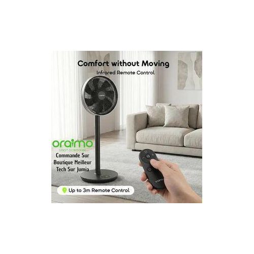 AirCruze 14 pouces Rechargeable Piédestal Fan