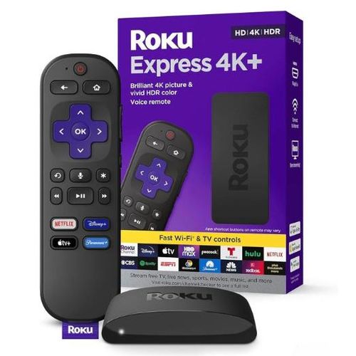 Express 4K Lecteur multimédia en Streaming HD/4K/HDR Noir