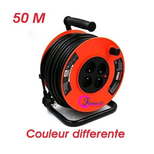 Enrouleur De Câble électrique Long 50M - Rallonge
