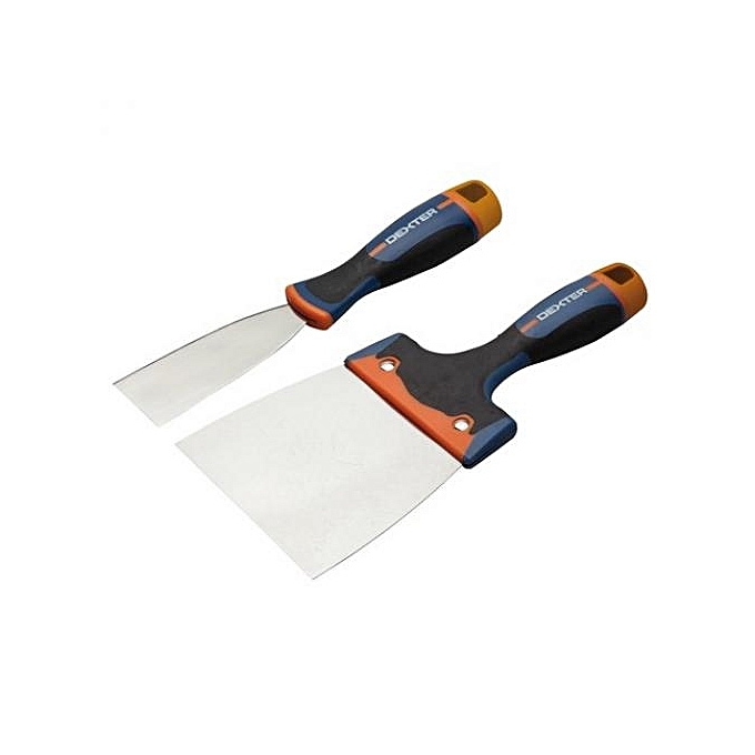 Leroy Merlin 2 Couteaux à Enduire Acier Inoxydable - Pour Lisser Les