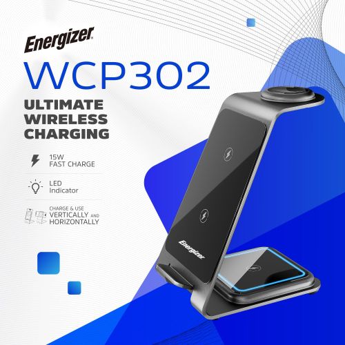 Support de charge sans fil 3 en 1 WCP302