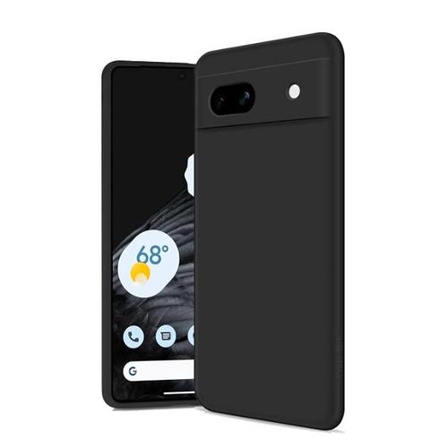 Coque Silicone Compatible Pour Google Pixel 7 A - NOIR