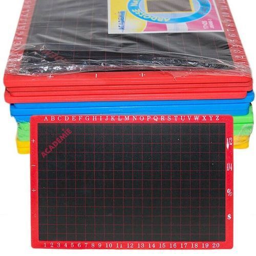 Ardoise Cadré En Plastique Petit 12 Pcs