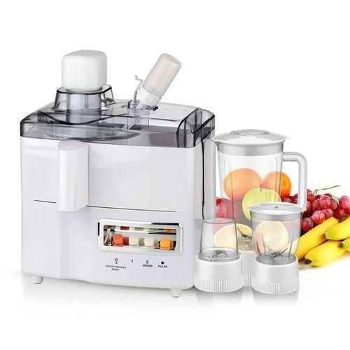 Sujata Mixeur Électrique Blender Grinder Powermatic 4 en 1 - Puissant et Rapide - Blanc