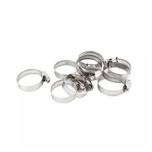 Collier De Serrage De Tuyau A Vis 8mm Paquet De 100pcs