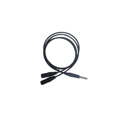 Cable (Y) Jack Mâle Mono 2 Caneax Male
