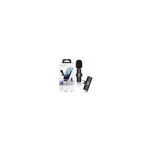 Micro Cravate Microphone Sans Fil - Compatible Type C - Noir GF