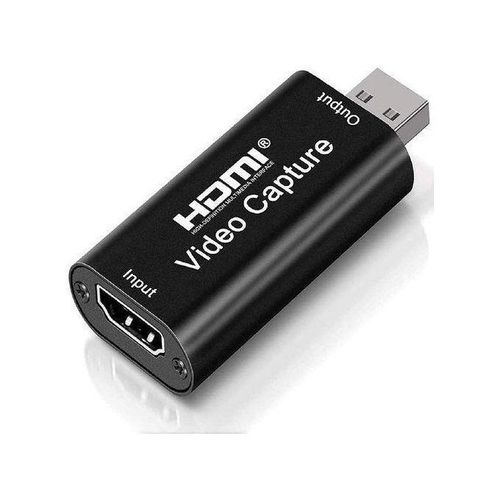 Carte de Capture Vidéo HDMI vers USB 2.0 – 1080P Full HD, Plug & Play pour Streaming, Enregistrement & Cours en Ligne